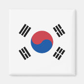 Aimant Drapeau de la Corée du Sud (ROK) (Devant)