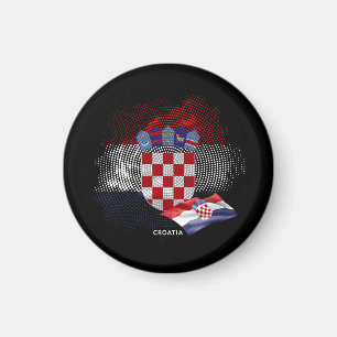 Aimant Drapeau de la Croatie