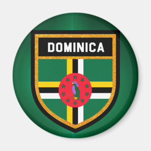 Aimant Drapeau de la Dominique