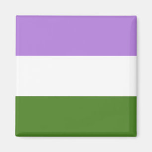 Aimant Drapeau de la fierté de genre