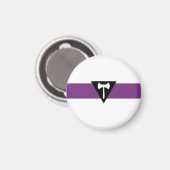 Aimant Drapeau de la fierté lesbienne (Recto/Verso)