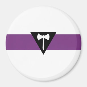Aimant Drapeau de la fierté lesbienne
