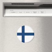 Aimant Drapeau de la Finlande (In Situ (Lave-vaisselle))