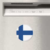 Aimant Drapeau de la Finlande (In Situ (Lave-vaisselle))