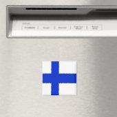 Aimant Drapeau de la Finlande (In Situ (Lave-vaisselle))
