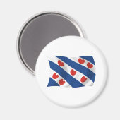 Aimant Drapeau de la Frise (Recto/Verso)