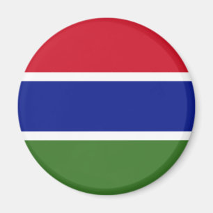 Aimant drapeau de la Gambie