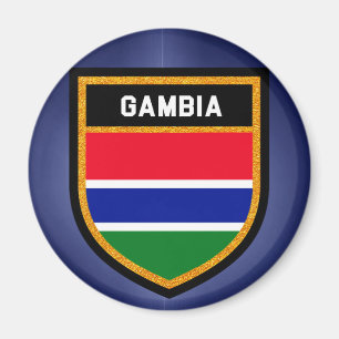 Aimant Drapeau de la Gambie