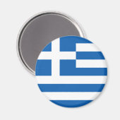 Aimant Drapeau de la Grèce (Recto/Verso)