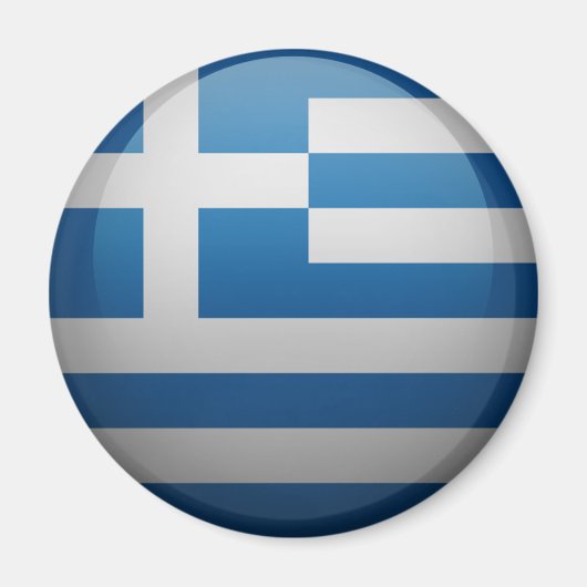 Aimant Drapeau de la Grèce (Devant)