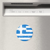 Aimant Drapeau de la Grèce (In Situ (Lave-vaisselle))