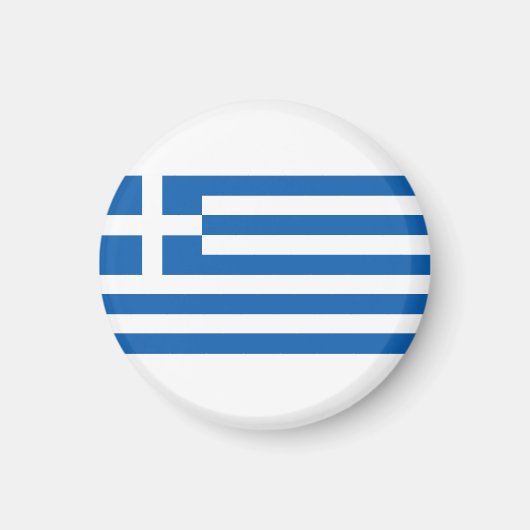 Aimant Drapeau de la Grèce (Devant)