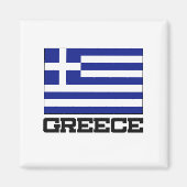 Aimant Drapeau de la Grèce (Devant)