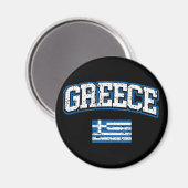 Aimant Drapeau de la Grèce (Recto/Verso)