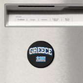 Aimant Drapeau de la Grèce (In Situ (Lave-vaisselle))