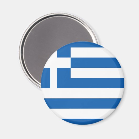 Aimant Drapeau de la Grèce (Recto/Verso)