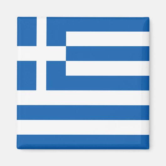 Aimant Drapeau de la Grèce (Devant)