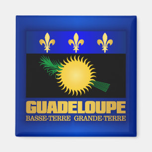 Aimant Drapeau de la Guadeloupe