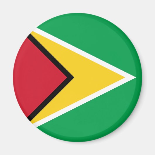 Aimant Drapeau de la Guyane (Devant)