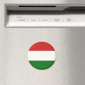 Aimant drapeau de la Hongrie (In Situ (Lave-vaisselle))