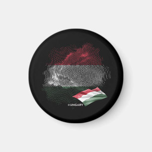Aimant Drapeau de la Hongrie
