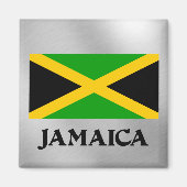 Aimant Drapeau de la Jamaïque (Devant)