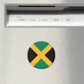 Aimant Drapeau de la Jamaïque (In Situ (Lave-vaisselle))