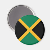 Aimant Drapeau de la Jamaïque (Recto/Verso)