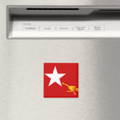 Aimant Drapeau de la Ligue nationale pour la démocratie (In Situ (Lave-vaisselle))