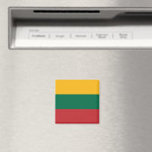 Aimant Drapeau de la Lituanie (In Situ (Lave-vaisselle))