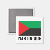 Aimant Drapeau de la Martinique (2023) (Recto/Verso)