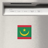 Aimant Drapeau de la Mauritanie (In Situ (Lave-vaisselle))