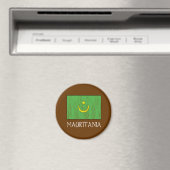Aimant Drapeau de la Mauritanie (In Situ (Lave-vaisselle))