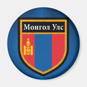 Aimant Drapeau de la Mongolie