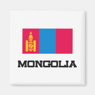 Aimant Drapeau de la Mongolie