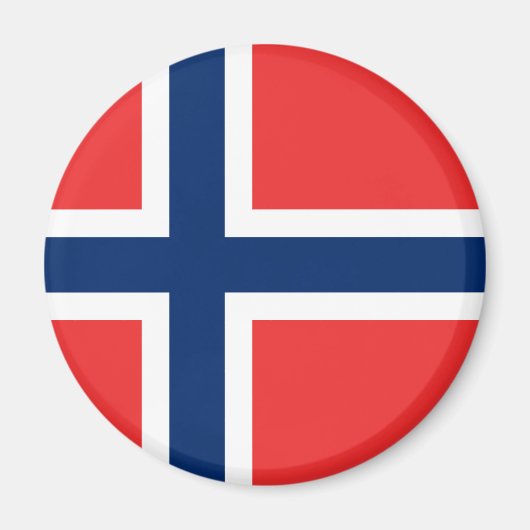 Aimant Drapeau de la Norvège (Devant)