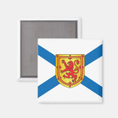 Aimant Drapeau de la Nouvelle-Écosse (Recto/Verso)