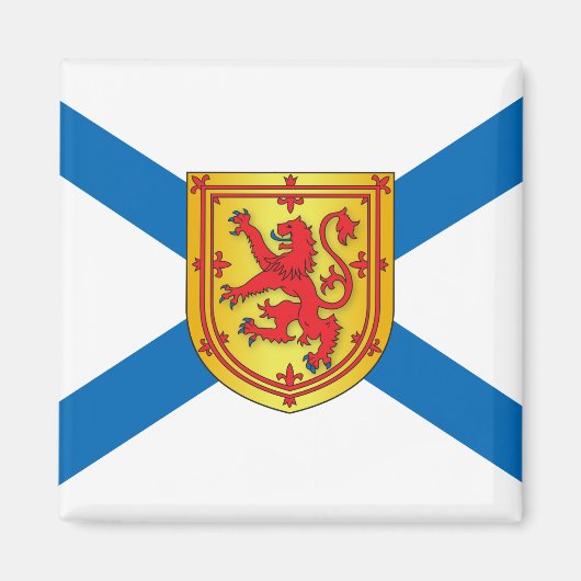 Aimant Drapeau de la Nouvelle-Écosse (Devant)