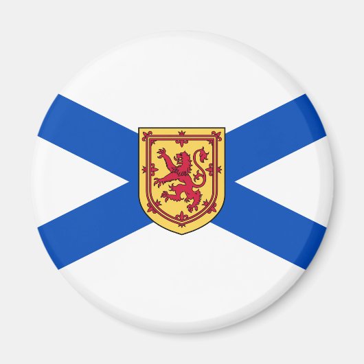 Aimant Drapeau de la Nouvelle-Écosse (Province canadienne (Devant)
