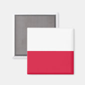 Aimant Drapeau de la Pologne (Recto/Verso)