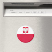 Aimant Drapeau de la Pologne (In Situ (Lave-vaisselle))