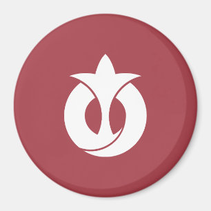 Aimant Drapeau de la préfecture d'Aichi, Japon