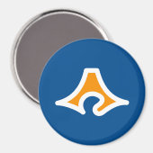 Aimant Drapeau de la préfecture de Shizuoka, Japon (Recto/Verso)