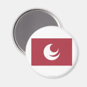 Aimant Drapeau de la préfecture d'Hiroshima (Recto/Verso)