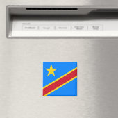 Aimant Drapeau de la République démocratique du Congo (In Situ (Lave-vaisselle))