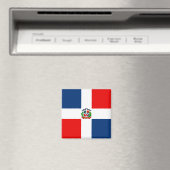Aimant Drapeau de la République Dominicaine (In Situ (Lave-vaisselle))