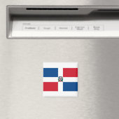 Aimant Drapeau de la République Dominicaine (In Situ (Lave-vaisselle))
