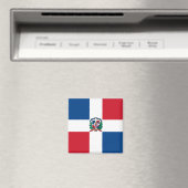 Aimant Drapeau de la République dominicaine (In Situ (Lave-vaisselle))