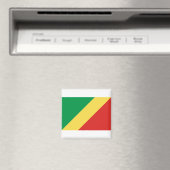Aimant Drapeau de la République du Congo (In Situ (Lave-vaisselle))