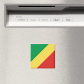 Aimant Drapeau de la République du Congo (In Situ (Lave-vaisselle))